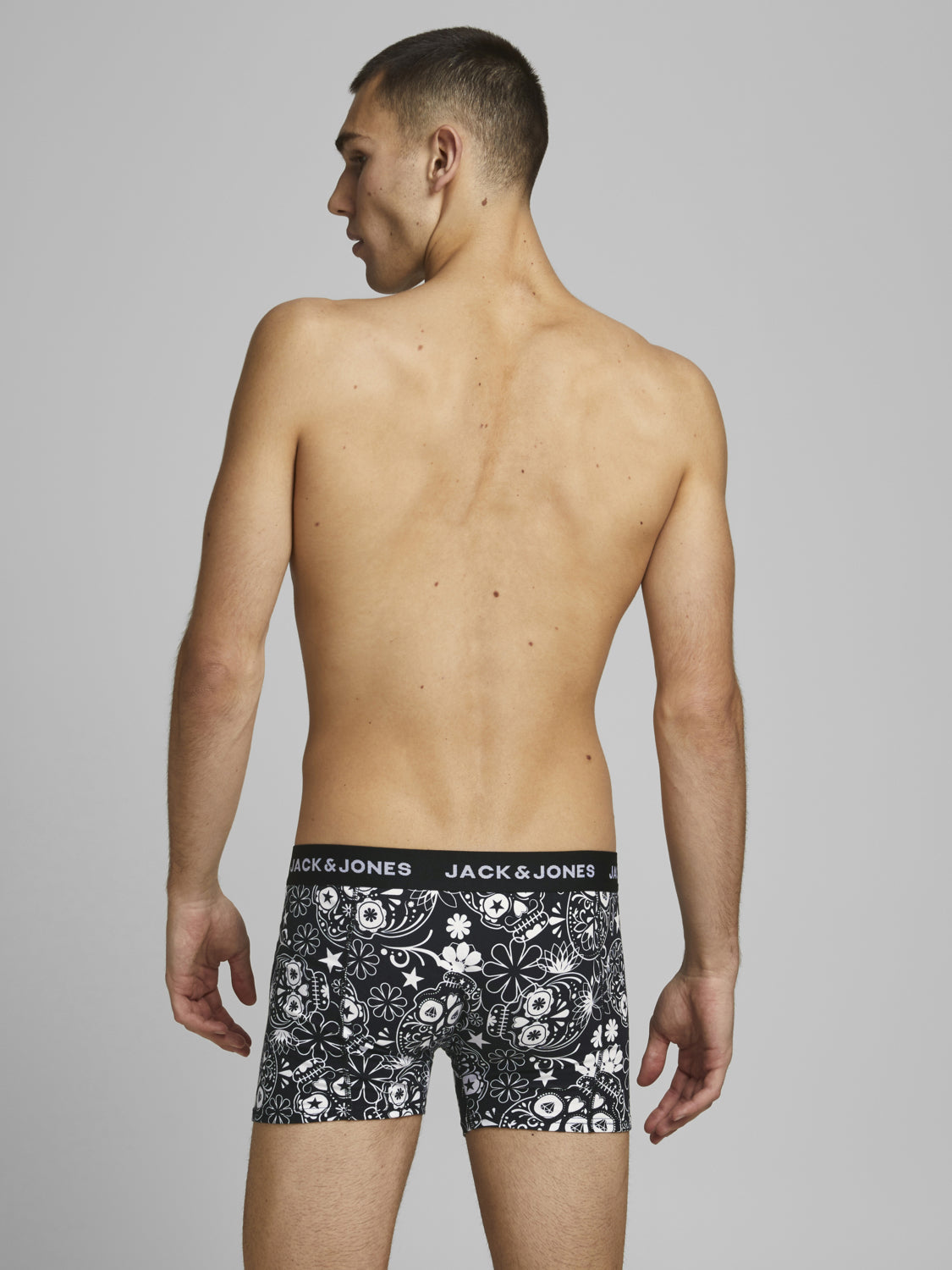 Boxer court Jack & Jones Sugar Skull Black
