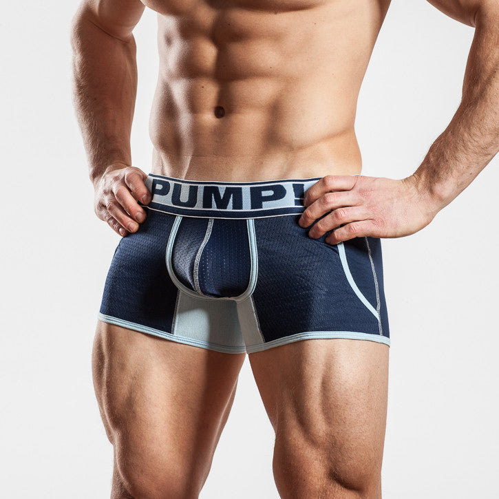 Boxer court Pump Jogger Blue Steel