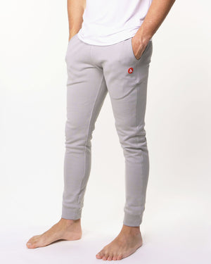 Pantalon de coton ouaté Jack & Jones Will basic Nafa ghost gray