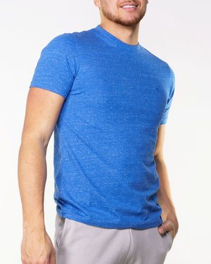 Jack &amp; Jones classic blue round neck T-shirt