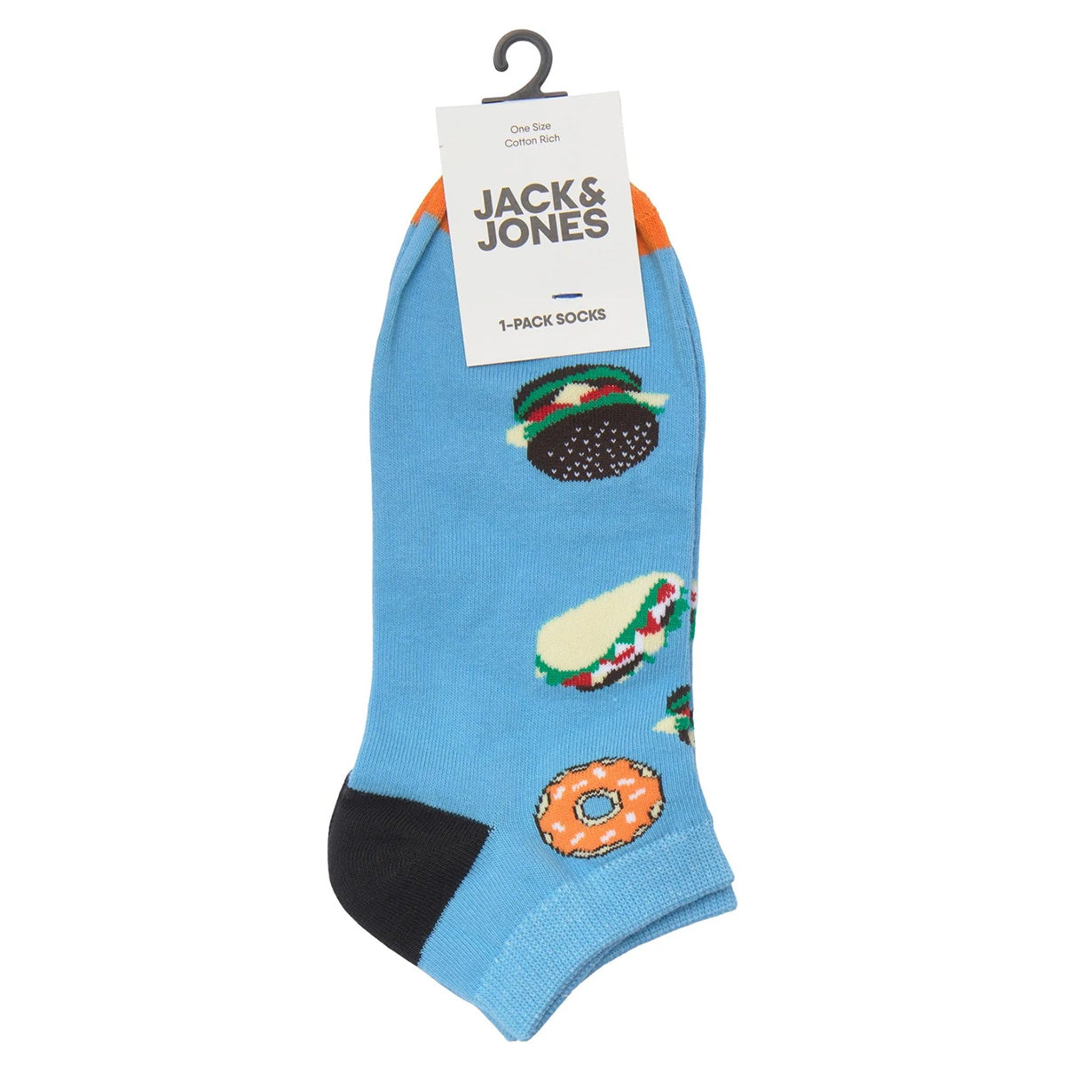 Paire de chaussettes courtes Jack & Jones Dawson Food Baltic