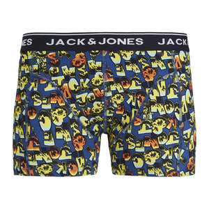 Boxer court Jack & Jones Graffiti logo navy blazer
