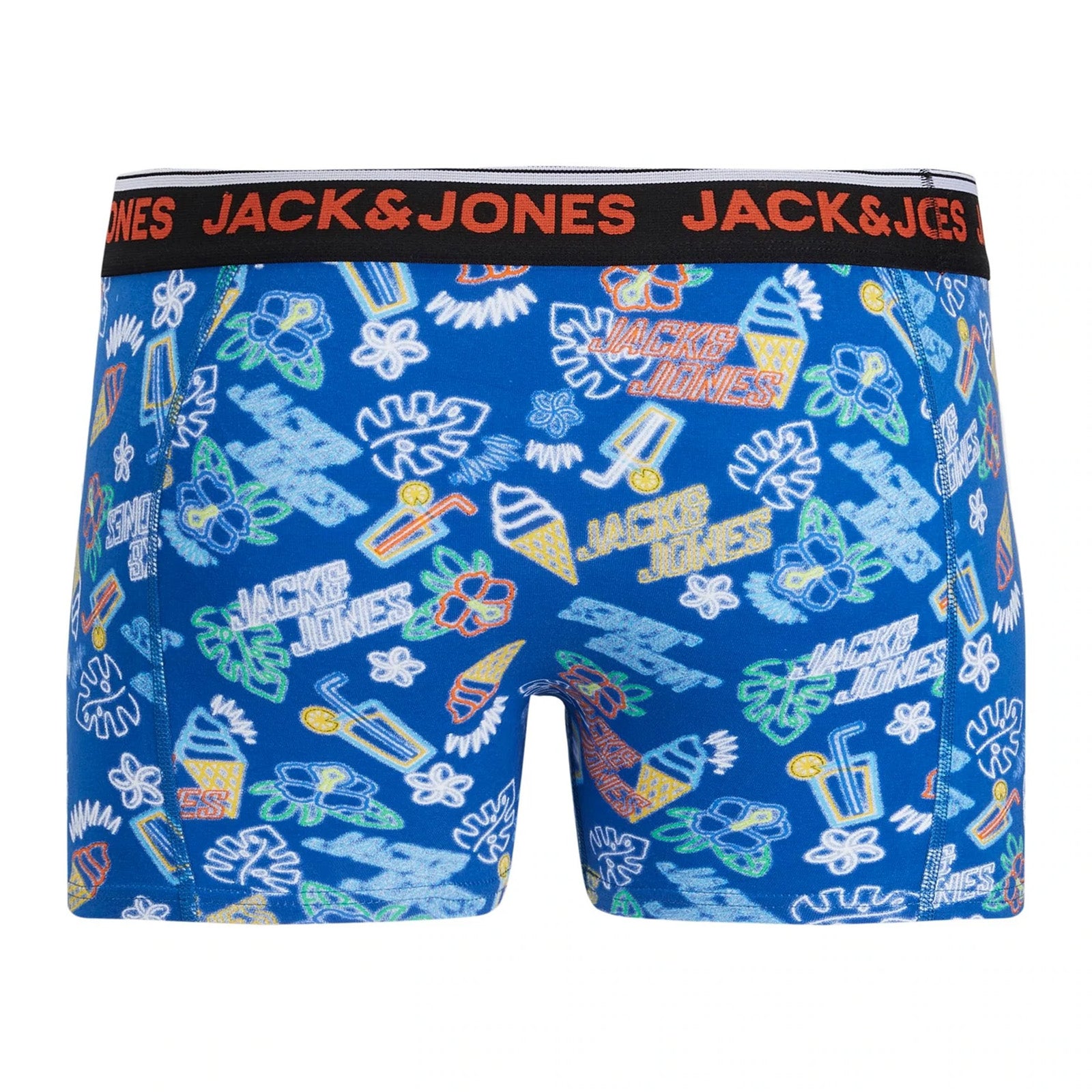Boxer court Jack & Jones Neon Tropical Classic Blue