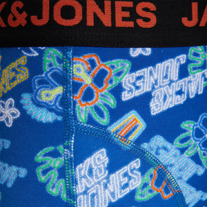 Boxer court Jack & Jones Neon Tropical Classic Blue
