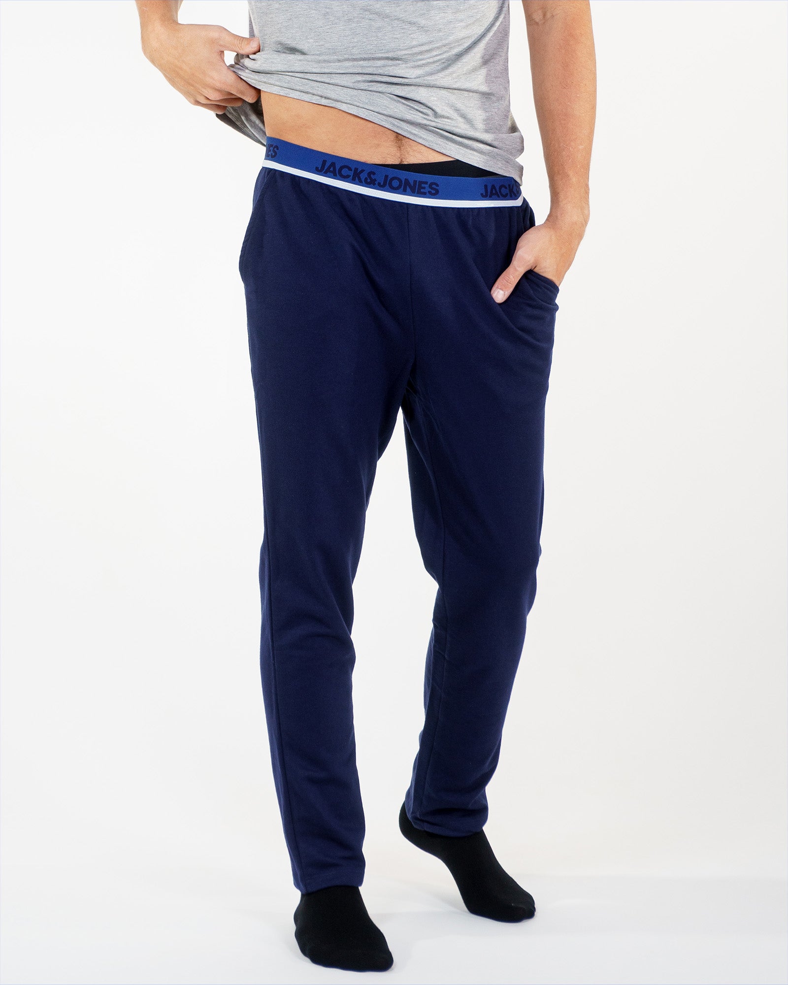 Pantalon de pyjama Jack & Jones Basic Maritime Blue