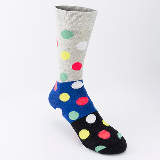 Paire de chaussettes Jack & Jones Block Dot Light grey melange