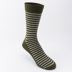 Paire de chaussettes Jack & Jones Thin Strip Olive night