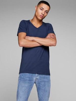 Jack & Jones - V-neck T-shirt : Blue