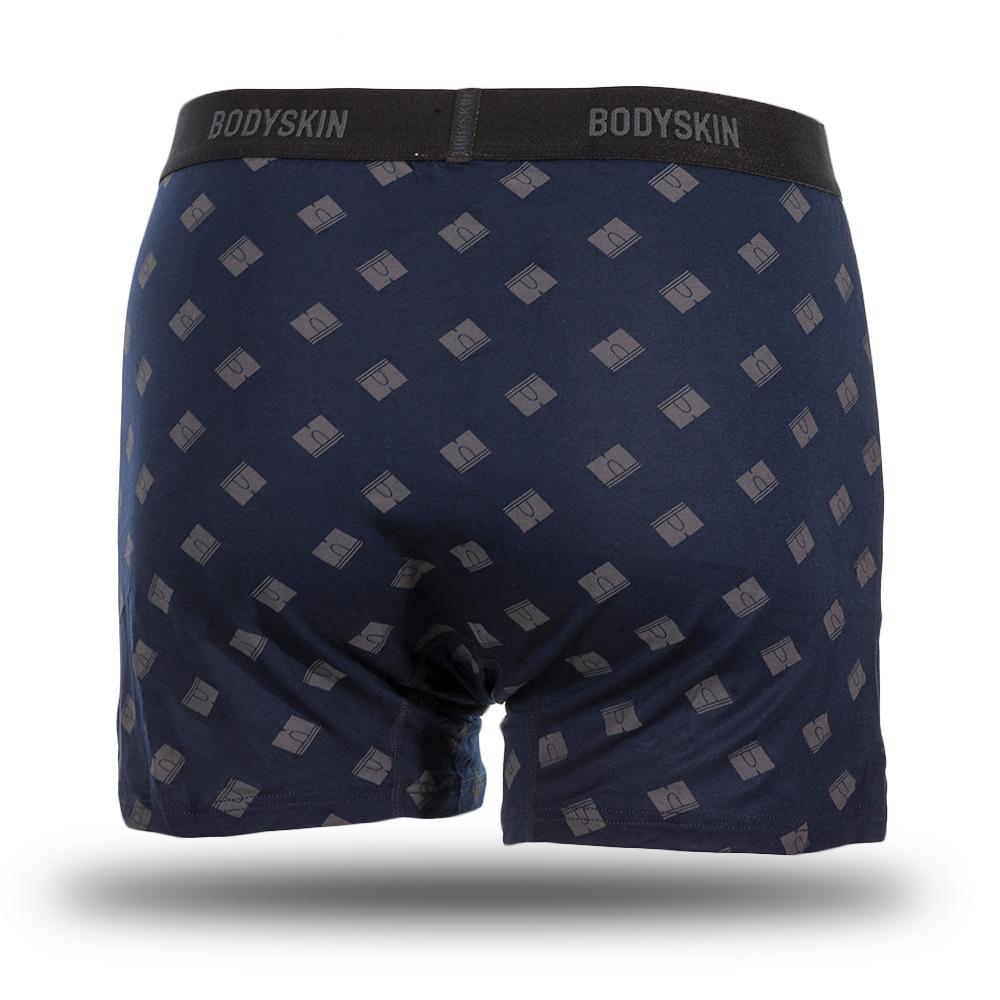 Boxer Bodyskin Lucky lousse logo bleu marin