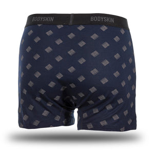 Boxer Bodyskin Lucky lousse logo bleu marin