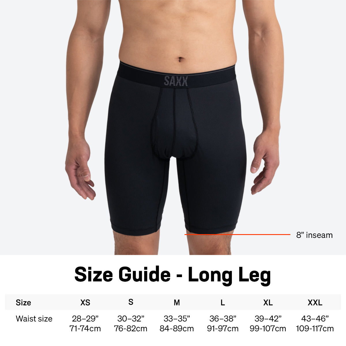 Boxer long Kinetic Grey Feed Stripe II