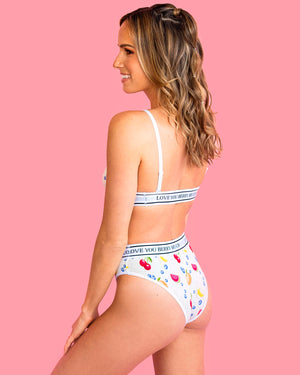 Bralette Triangle Love you berry much Pop Underwear