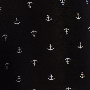 Boxer Hook Underwear Feel noir avec ancres