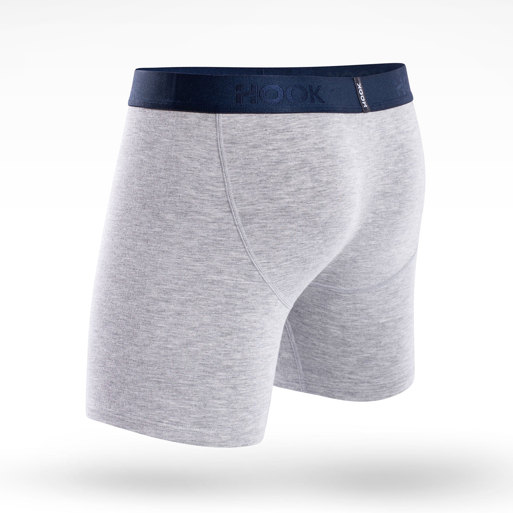 Boxer Hook Underwear Feel gris et bleu marine