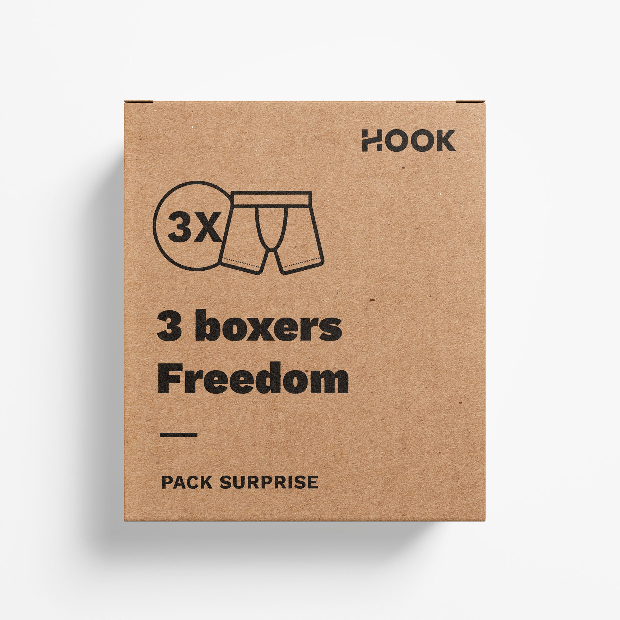 Hook Freedom - pack de 3 boxers