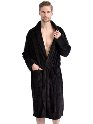 Robe de chambre Wanted noire 2.0