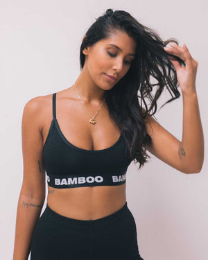 Bralette Classique Noire Bamboo Underwear