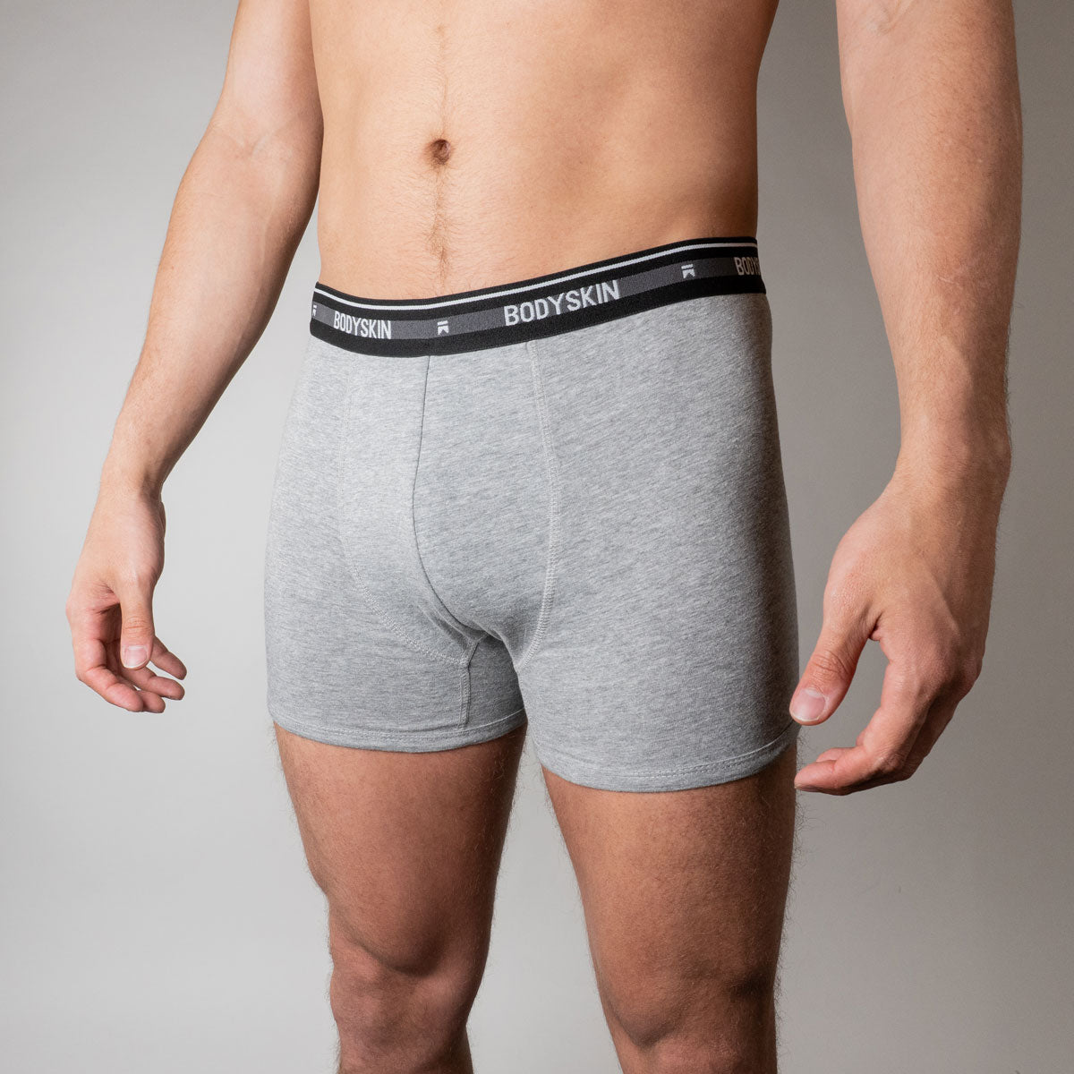 Basic gray boxers  Bodyskin – Mesbobettes