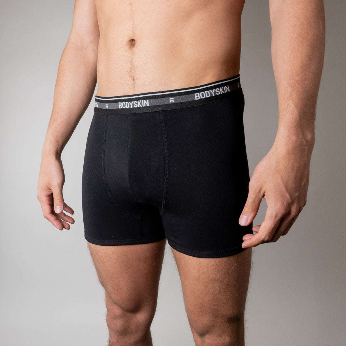 Boxer Bodyskin Basic Coton noir