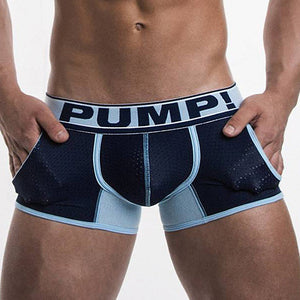 Boxer court Pump Jogger Blue Steel