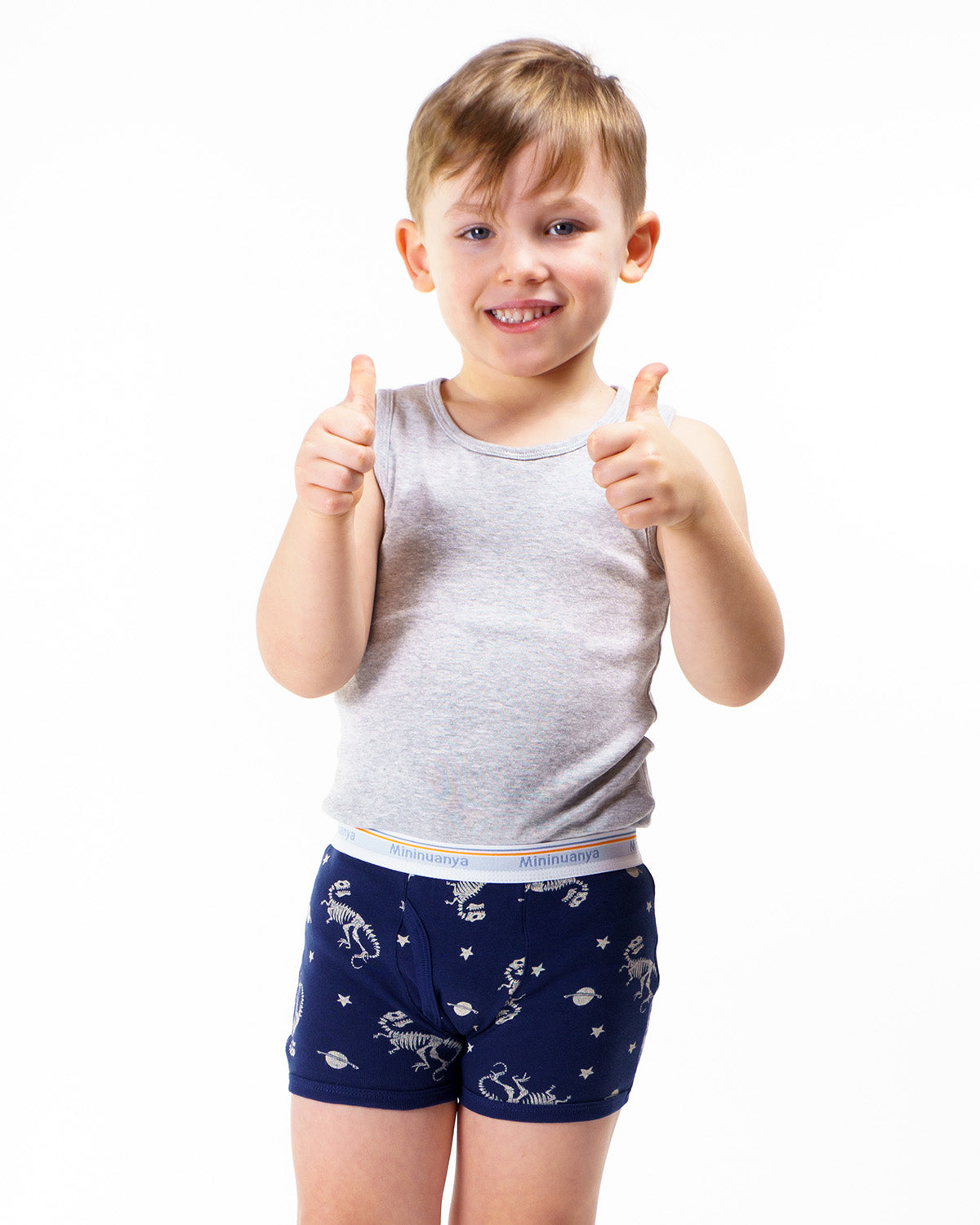 Boxer Mininuanya Kids Dinosaures