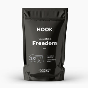 Hook Freedom - 3-pack selected boxers
