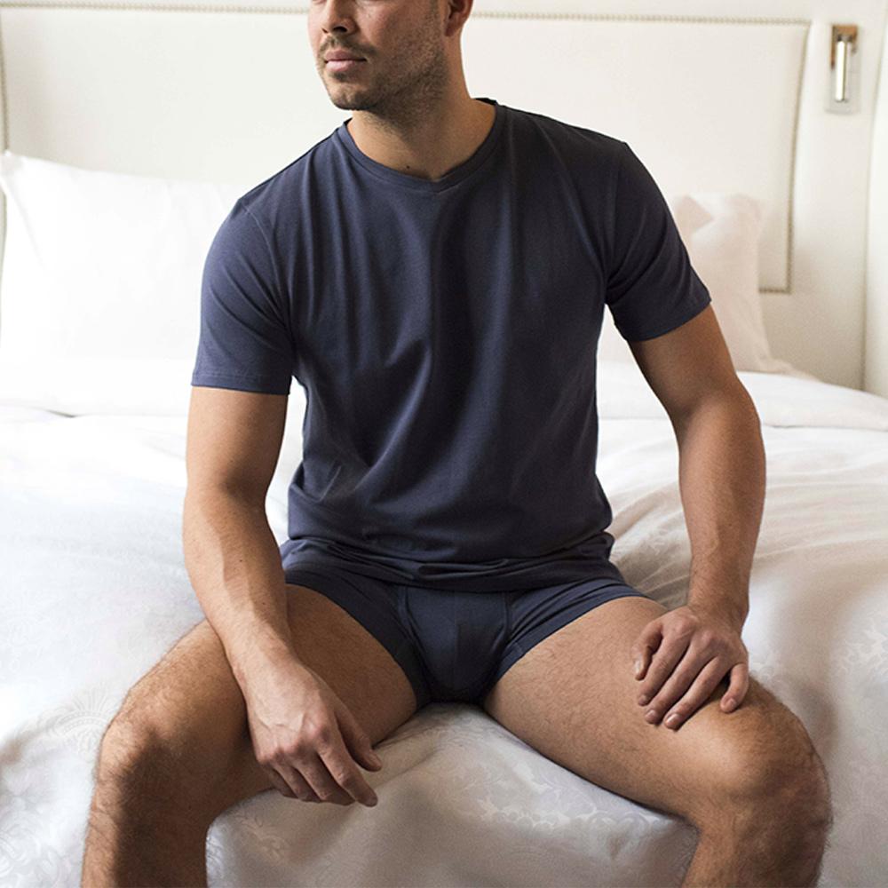 Nu - Pima Cotton Trunk : Navy