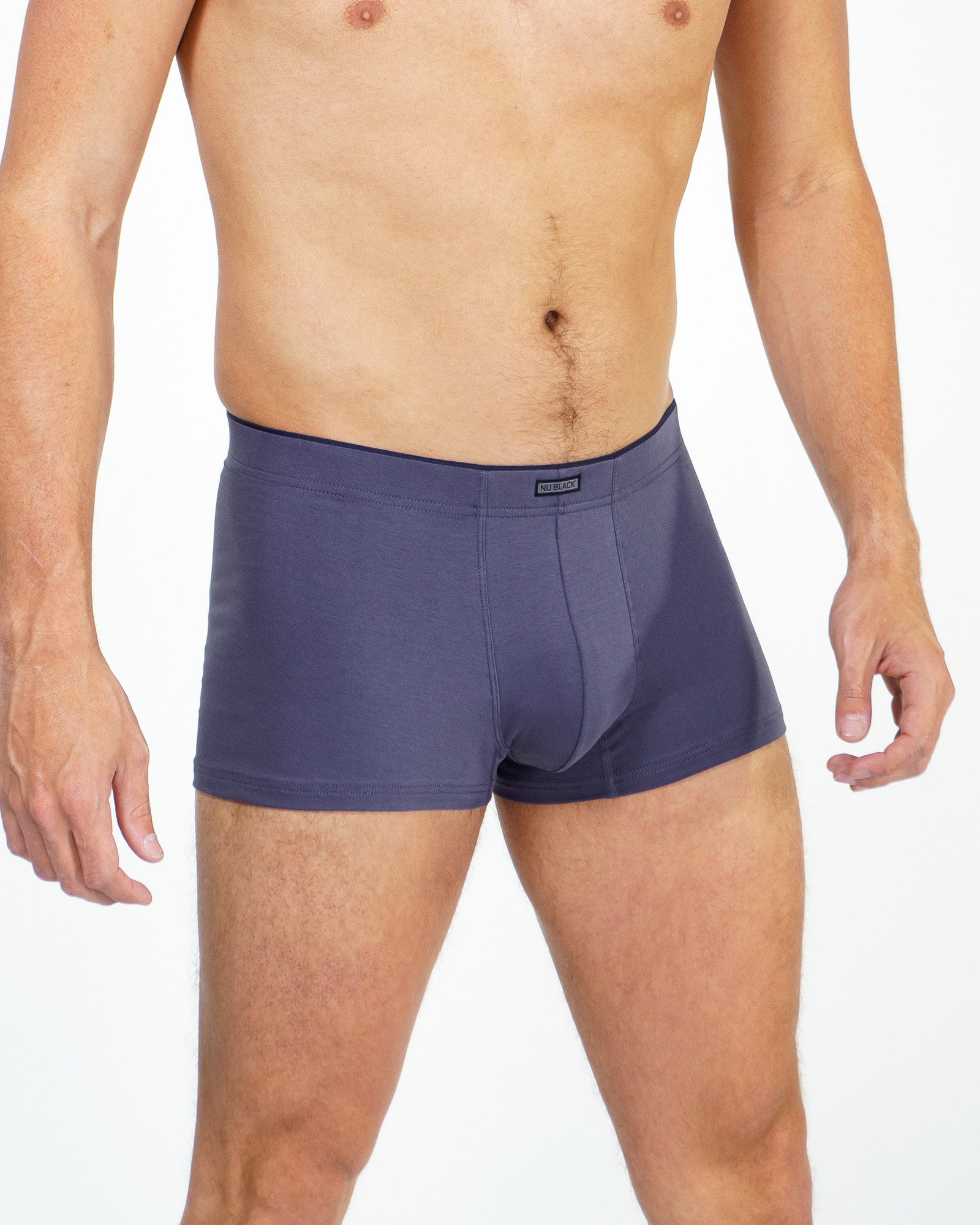 Blue boxer shorts  Naked – Mesbobettes