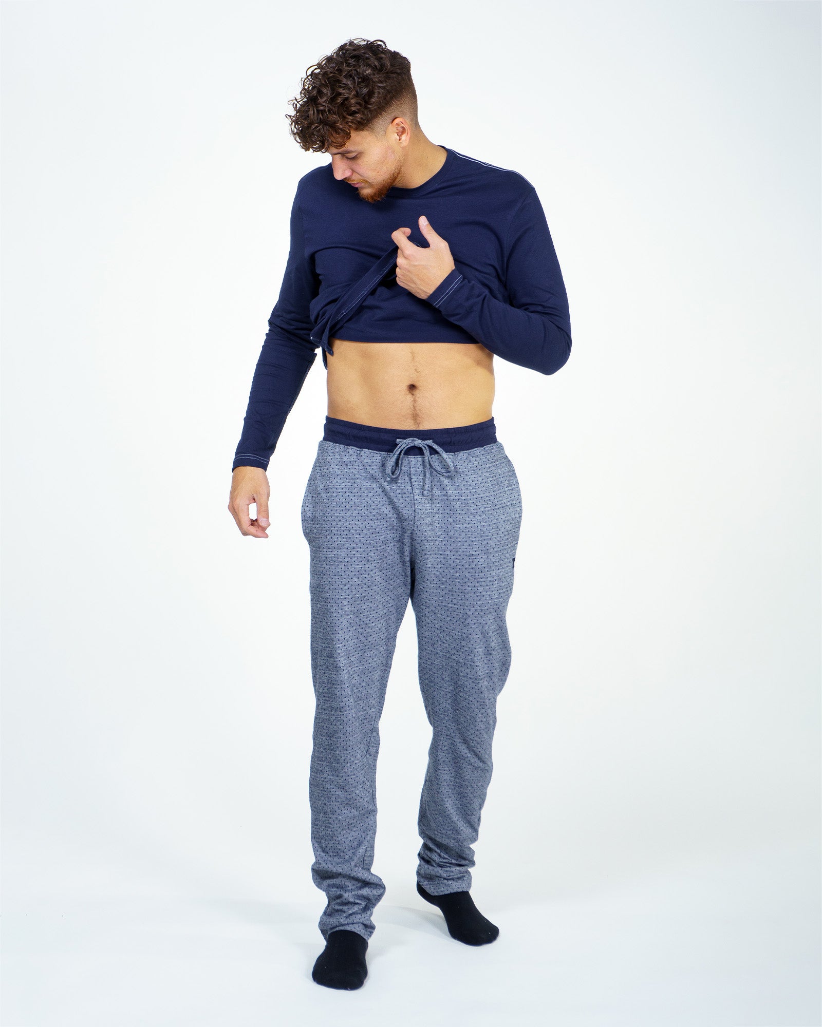 Ensemble de Pyjama Nu Drew Paxto Navy