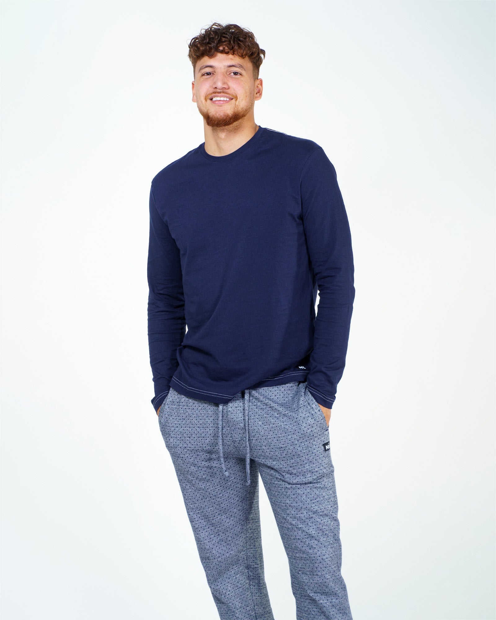 Ensemble de Pyjama Nu Drew Paxto Navy