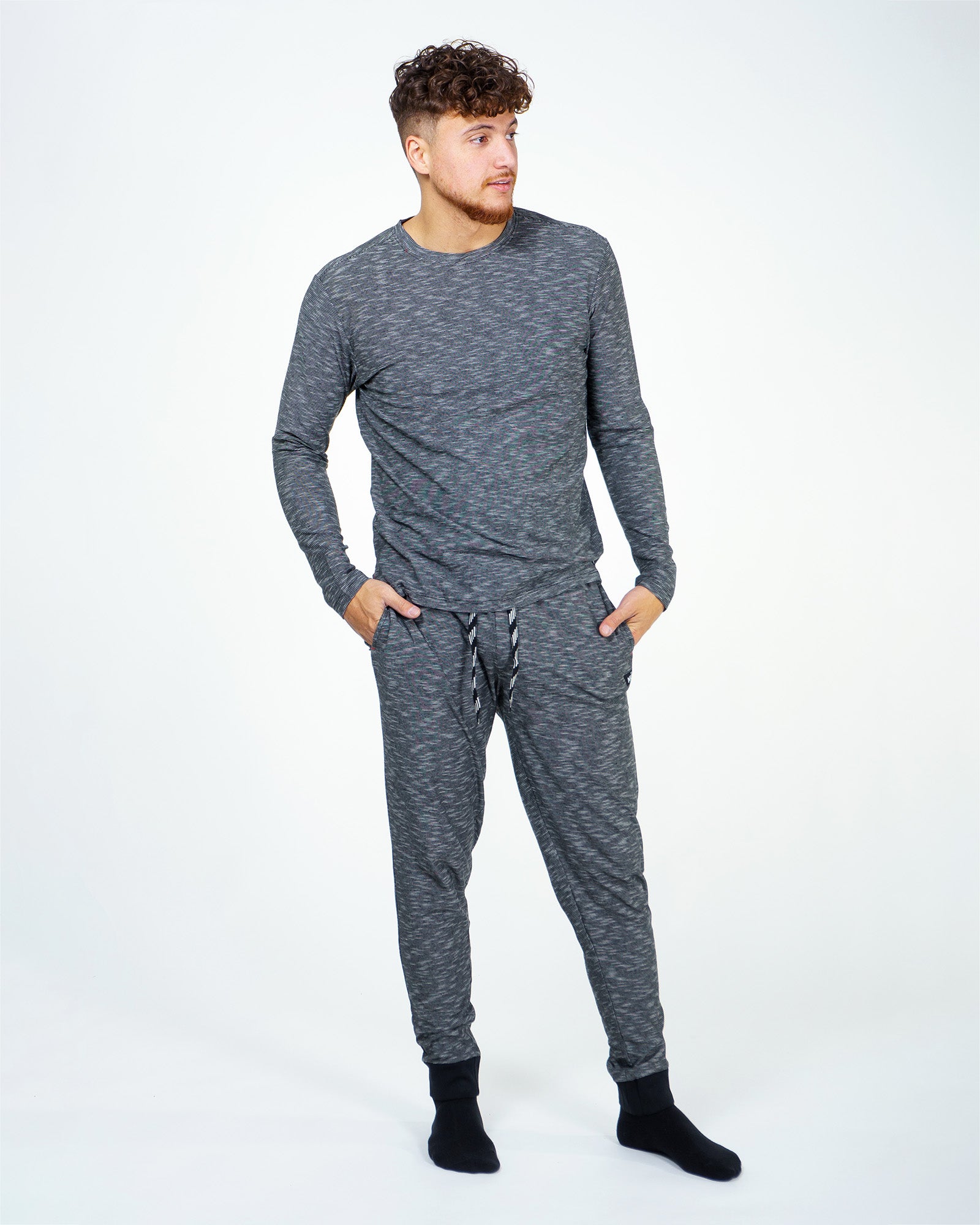 Ensemble de Pyjama Nu Gris