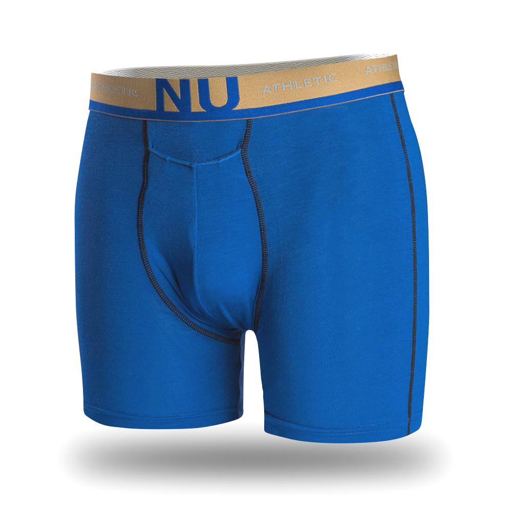 Boxer Nu Athlétique bleu