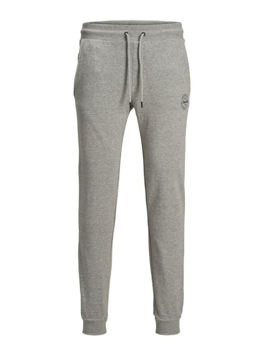 Jack & Jones - Gordon Hoodie Pants : Shark Light Grey Melange