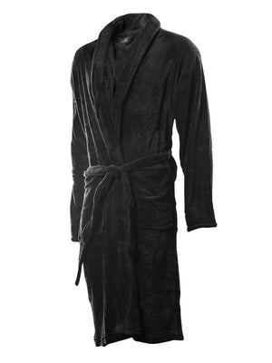 Robe de chambre Wanted noire 2.0