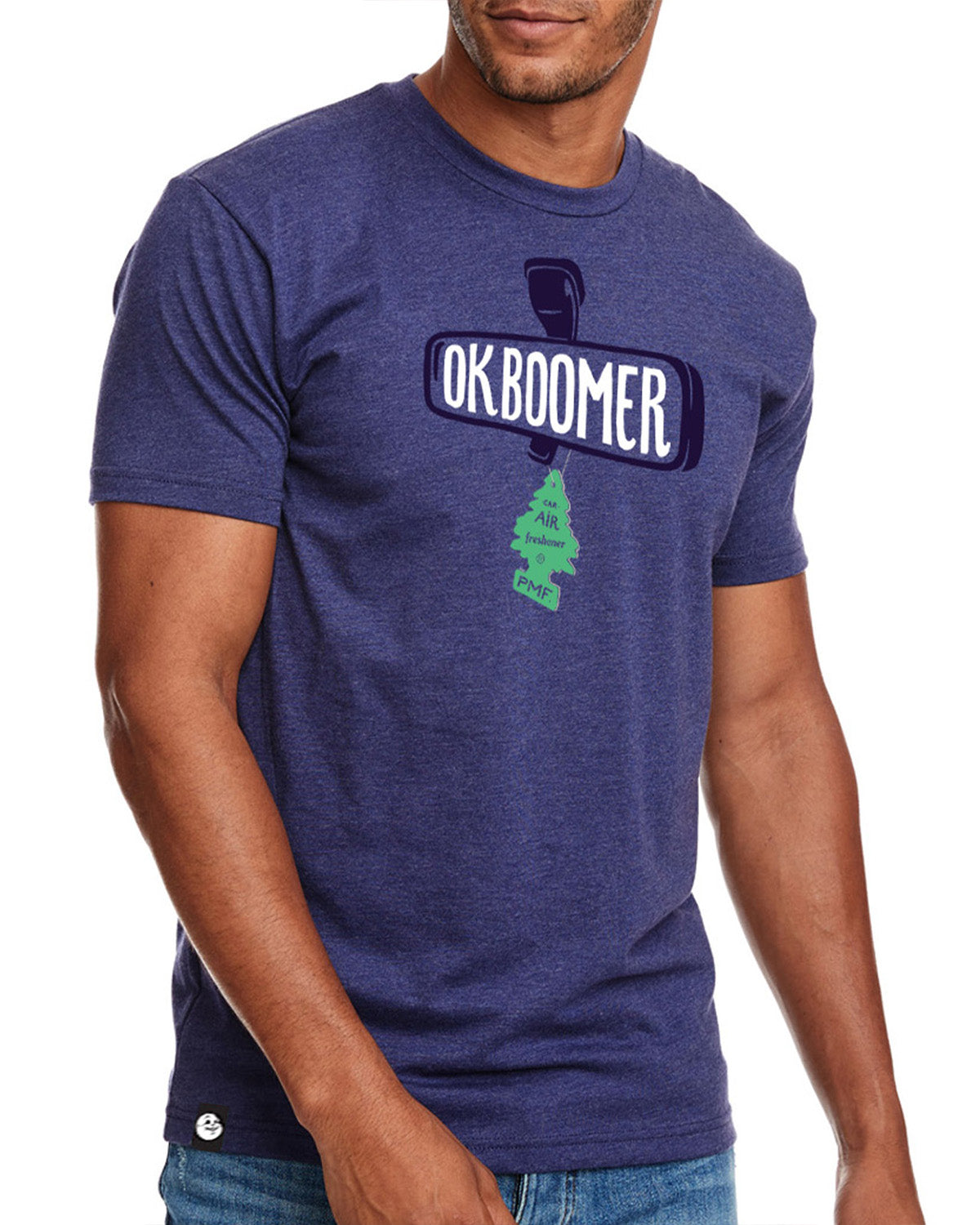 T-shirt Phoque Apparel mauve Ok Boomer