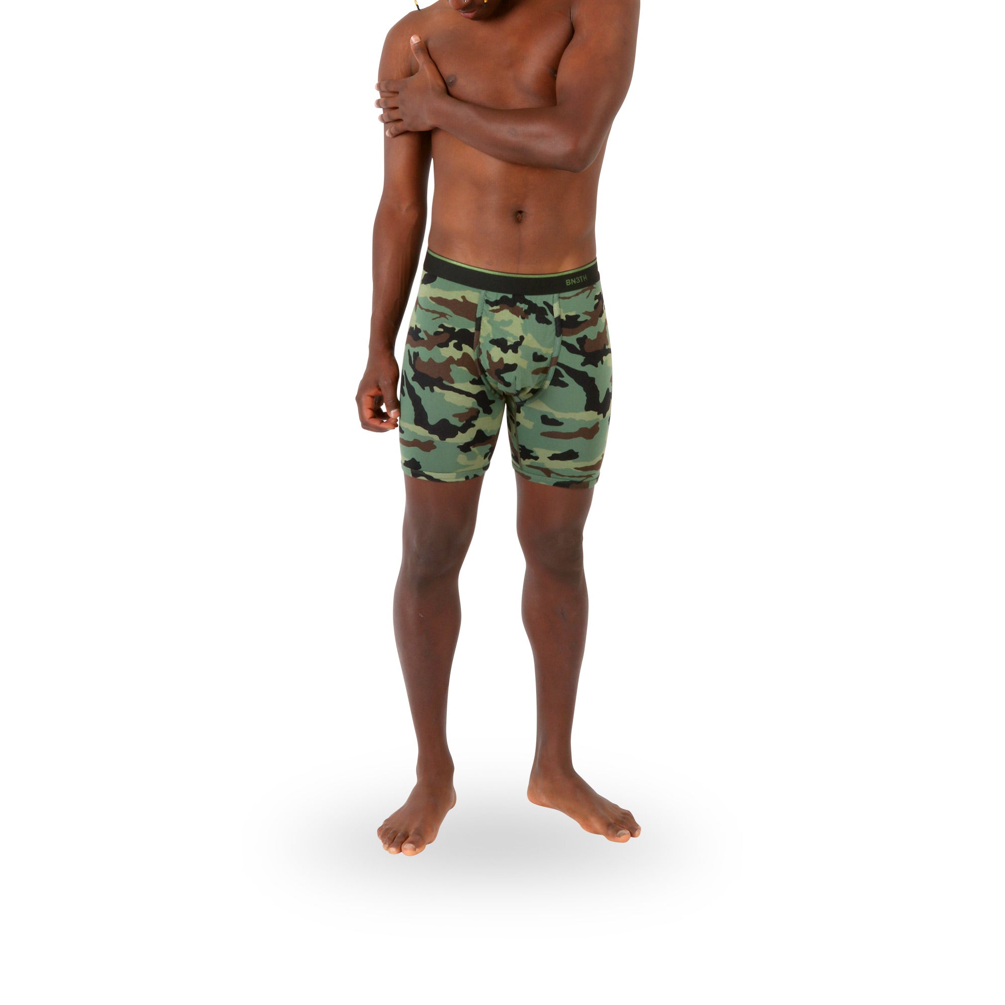 Bn3th - Classic Boxer Brief : Camo Green