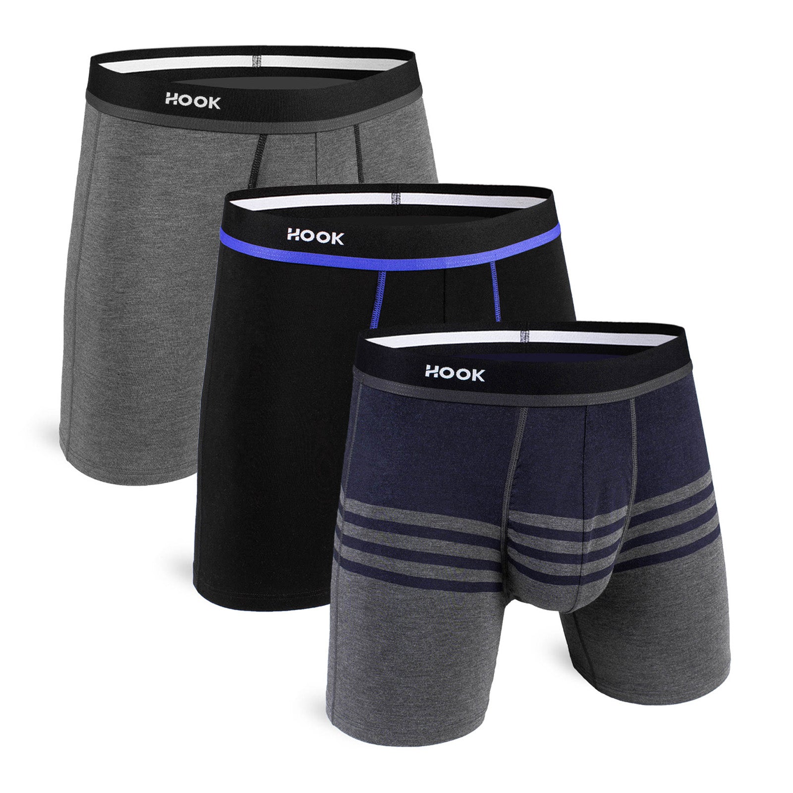 Hook Freedom - pack de 3 boxers sélectionnés