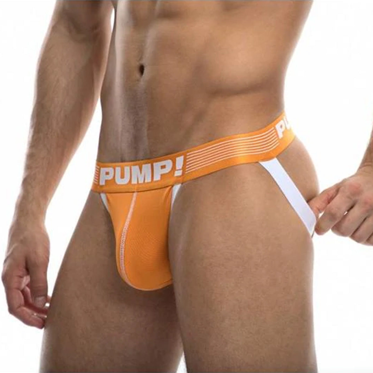 PUMP Underwear - A new Jockstrap Cut, Large webbed mesh front with extra  supportive rear elastics.