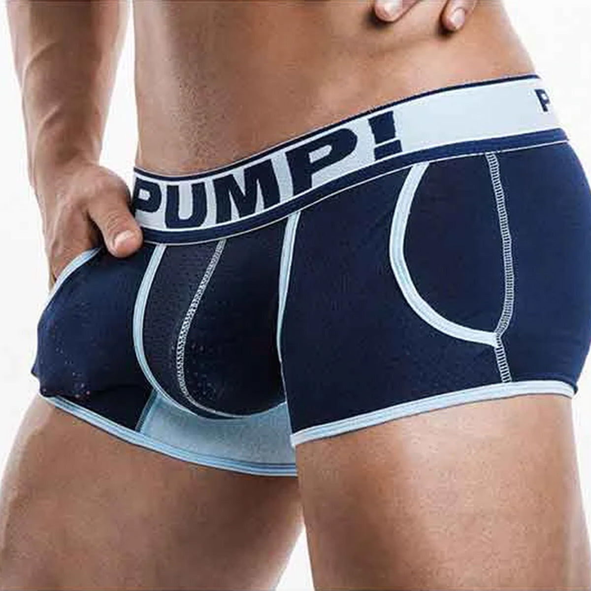 Boxer court Pump Jogger Blue Steel
