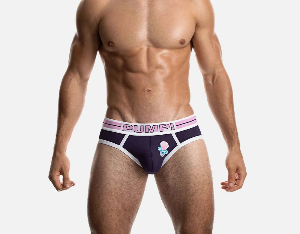 Purple Space Candy Briefs  pump underwear – Mesbobettes