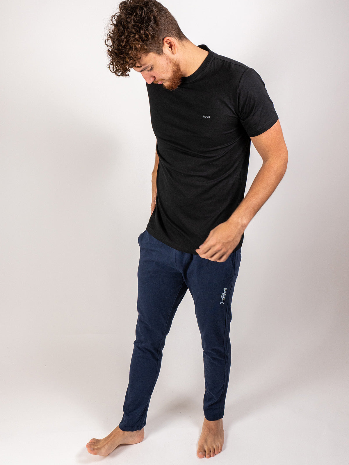 Pantalon de pyjama Jack & Jones John Navy Blazer