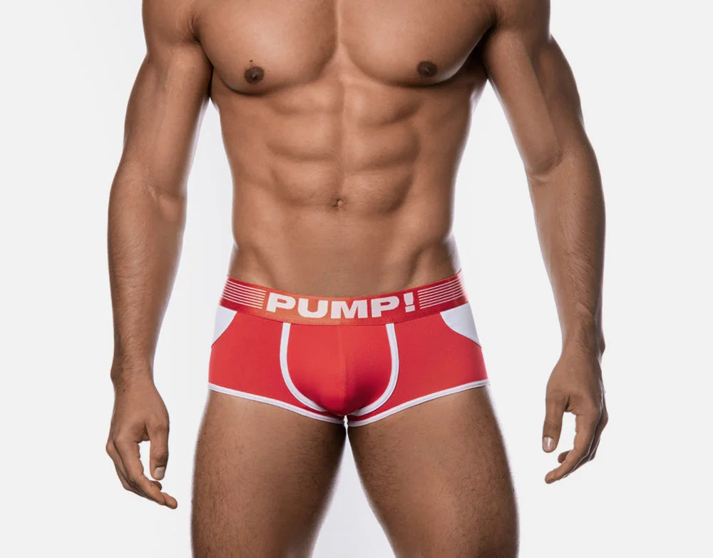 Boxer Pump with Red Access