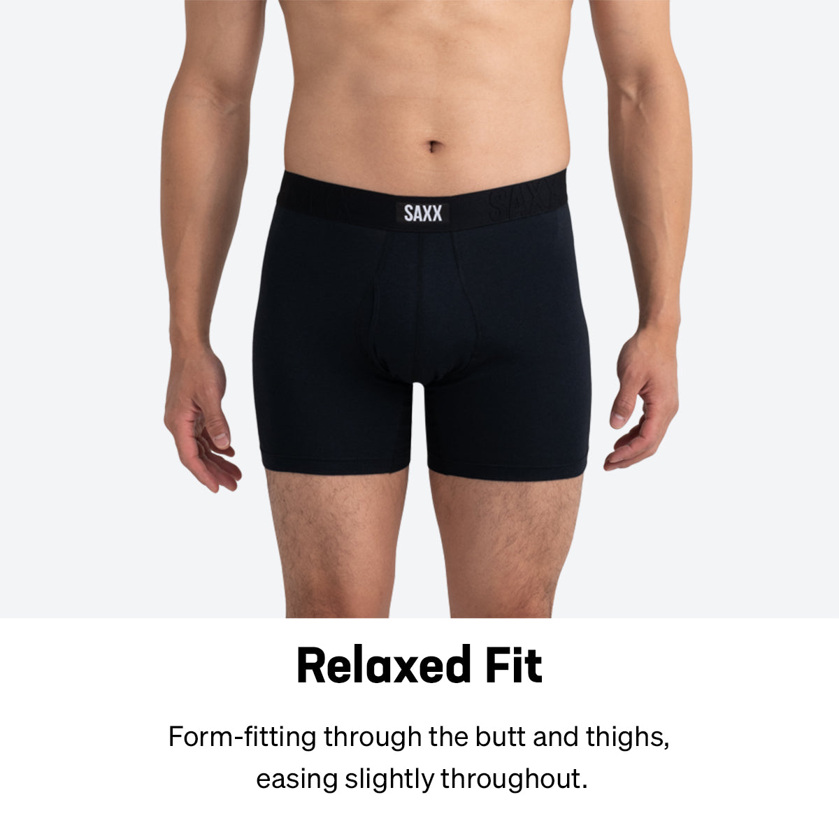 Boxer Saxx Platinum Blue Mirage Stripe avec ouverture