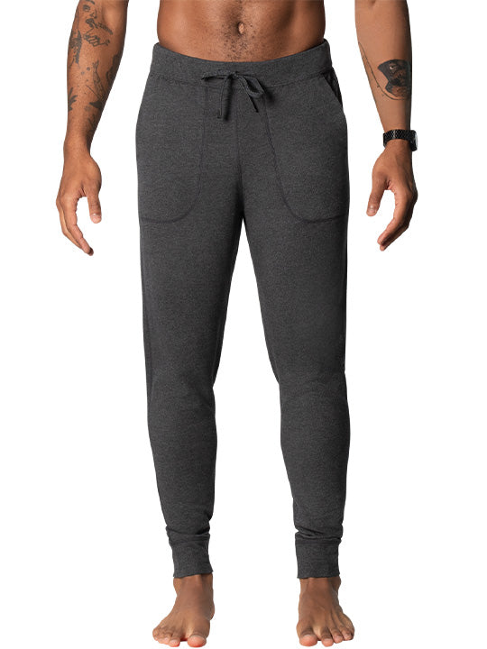 3six Five Pajama Pants Black Heather