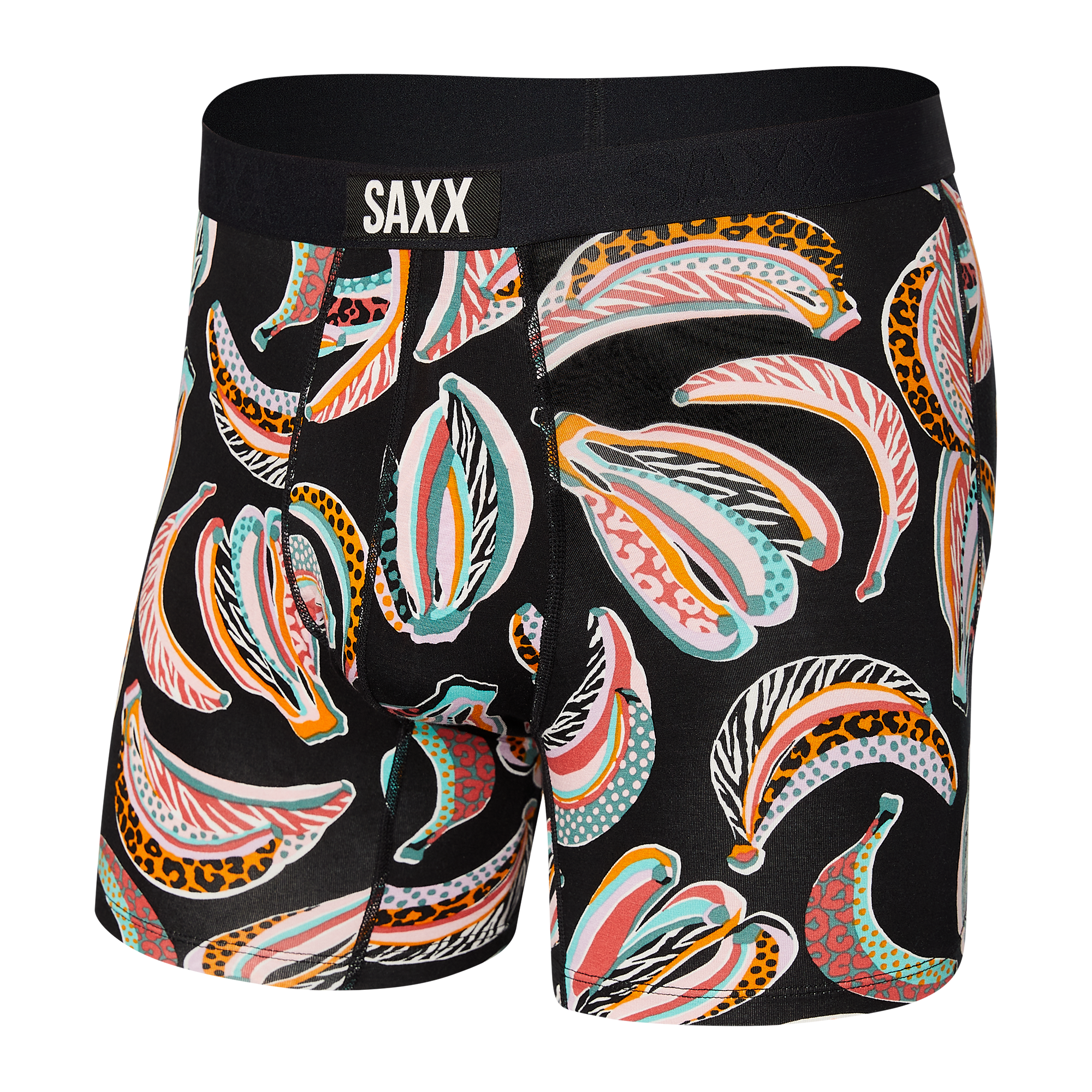 Boxer Saxx Vibe Gone Bananas Black