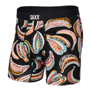 Boxer Saxx Vibe Gone Bananas Black