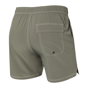 Maillot de bain Saxx Oh Buoy 2in1 VOLLEY 5" Cargo Grey
