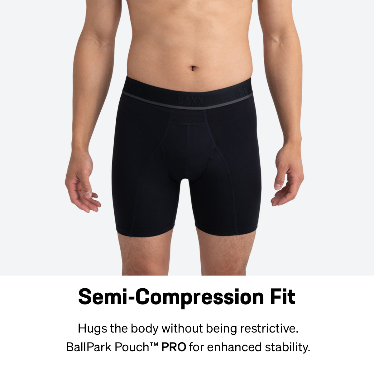 Boxer long Kinetic Grey Feed Stripe II