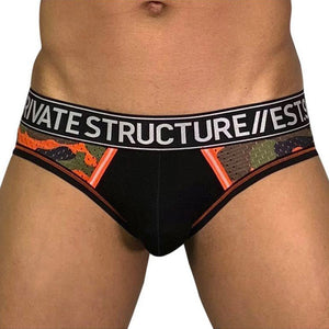 Slip Private Structure Mini brief orange