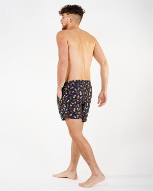 Maillot de bain Threadbare Ananas Noir